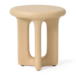 Jesper Home Ronde Bijzettafel Onomo Mudstone textuur, 46cm