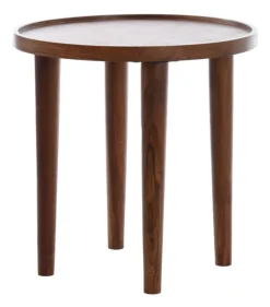 Light & Living Ronde Bijzettafel Qiano Acaciahout