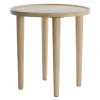 Sale Light & Living Ronde Bijzettafel Qiano Mangohout, 49cm, kleur Naturel