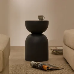 Best Kave Home Ronde Bijzettafel Rachell 30cm