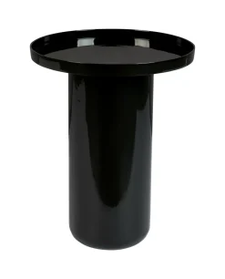 Online Zuiver Ronde Bijzettafel Shiny Bomb 40cm, kleur Zwart