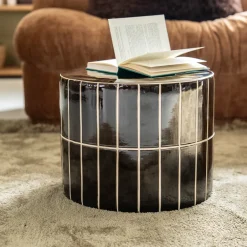 Best By-Boo Ronde Bijzettafel TileTastic Aardewerk, 42cm