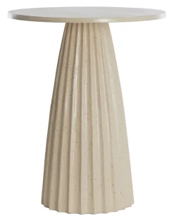 Light & Living Ronde Bijzettafel Veglia 45cm Zand