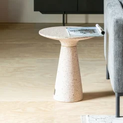 Best Zuiver Ronde Bijzettafel Victoria Terrazzo, 41cm