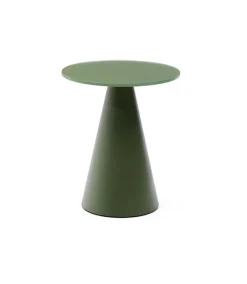 Online Kave Home Ronde Bijzettafel Wilshire Gehard glas, 30cm