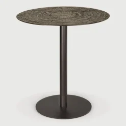 Sale Ethnicraft Ronde Bistrotafel Blend 70cm, kleur Whisky