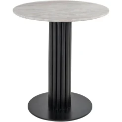 Richmond Interiors Ronde Bistrotafel Nyon Marmer, 75cm Roze