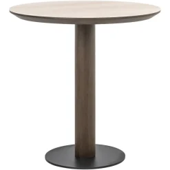 Richmond Interiors Ronde Bistrotafel Ritz Travertin, 75cm Bruin