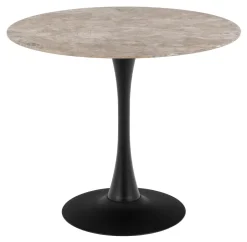 Sale Bendt Ronde Bistrotafel Tempest Keramiek met marmerlook, 90cm