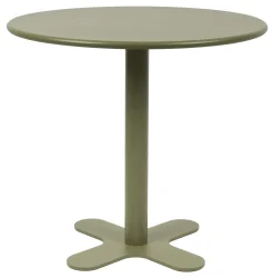 Clearance ZILT Ronde Bistrotafel Yusuf 80cm, kleur Groen