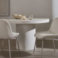 Best Kave Home Ronde Eettafel Aiguablava Beton, 120cm