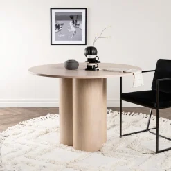 Clearance Nohr Ronde Eettafel Anh MDF, 110cm