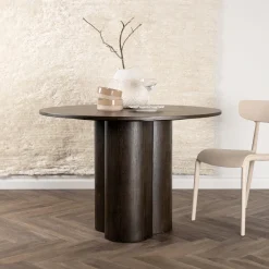 Clearance Nohr Ronde Eettafel Anh MDF, 110cm