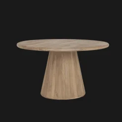 Tower Living Ronde Eettafel Asti Mangohout, kleur Naturel