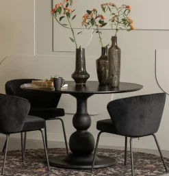 Clearance WOOOD Ronde Eettafel Blanco Ø120cm