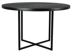 Outlet Dutchbone Ronde Eettafel Class Acaciahout, 120cm