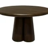 Brix Ronde Eettafel Clubs Mangohout, 130cm