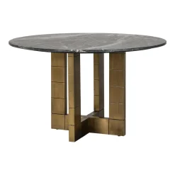 New Richmond Interiors Ronde Eettafel Collada Marmer, 130cm