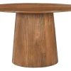 Outlet Artistiq Living Ronde Eettafel Dyann Mangohout, 130cm