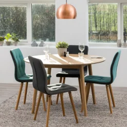 Outlet Bendt Ronde Eettafel Ebbe Eiken, 120cm