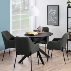 Sale Bendt Ronde Eettafel Evald 105cm Eiken