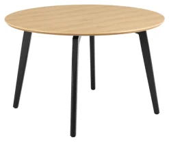 Clearance Bendt Ronde Eettafel Jatavia Eiken, 120cm Naturel