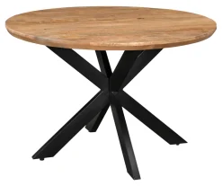 Hot Livingfurn Ronde Eettafel Jesper Mangohout, kleur Naturel