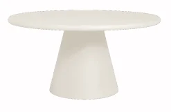 Best Tower Living Ronde Eettafel Mello MDF, kleur Warm Wit