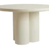 Hot Light & Living Ronde Eettafel Mizuho 130cm, kleur Crème