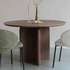 Online ZILT Ronde Eettafel Nhan MDF, 120cm