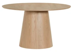 Best Livingfurn Ronde Eettafel Novero Eiken, 130cm
