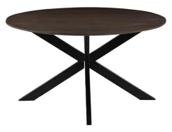Hot LABEL51 Ronde Eettafel Otis Mangohout Espresso