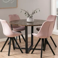 Sale Bendt Ronde Eettafel Per Marmerlook, Ø110cm