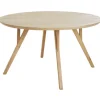 Outlet Light & Living Ronde Eettafel Quenza Mangohout, 140cm, kleur Naturel