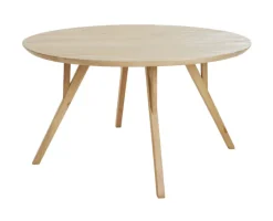 Outlet Light & Living Ronde Eettafel Quenza Mangohout, 140cm, kleur Naturel