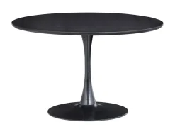 Best WOOOD Ronde Eettafel Sammy 120cm, kleur Zwart