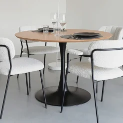 Best ZILT Ronde Eettafel Shandi 110cm