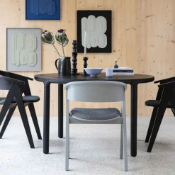 Hot Zuiver Ronde Eettafel Storm Eikenhout, 128cm