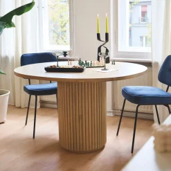 Tom Tailor Ronde Eettafel Tessica Mangohout, 120cm