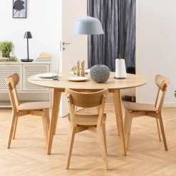 Best Bendt Ronde Eettafel Torkil Eiken Naturel