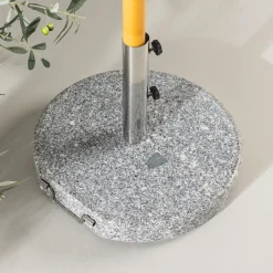 Nohr Ronde Parasolvoet Kadi Graniet 40KG