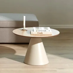 Online Bendt Ronde Salontafel Anemone Eiken, kleur Grijs Naturel