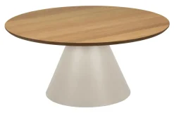 Online Bendt Ronde Salontafel Anemone Eiken, kleur Grijs Naturel