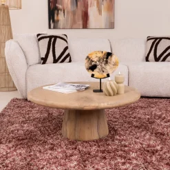 Best Tower Living Ronde Salontafel Asti Mangohout, 90cm