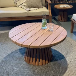 Sale Brix Ronde Salontafel Cindo Teakhout, 80cm