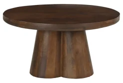 Best Artistiq Living Ronde Salontafel Effrey Mangohout, 80cm