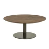 Outlet Eleonora Ronde Salontafel Esila Mangohout, 80cm