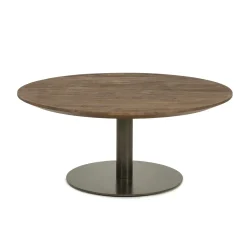Outlet Eleonora Ronde Salontafel Esila Mangohout, 80cm
