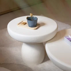 Clearance Sohome Ronde Salontafel Jake Beton, 50cm