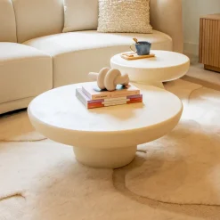 Hot Sohome Ronde Salontafel Jake Set van 2 stuks, Beton